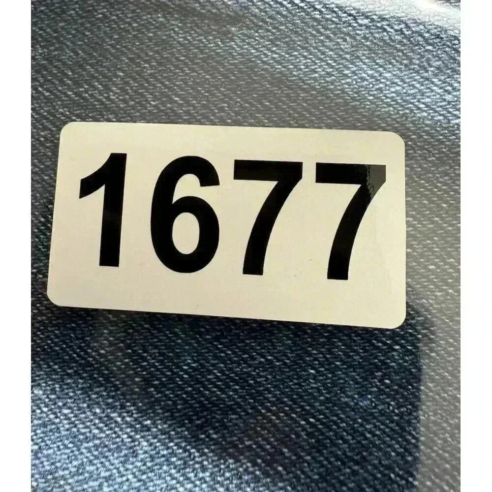 American Eagle Jeans Women's Sz 4 Skinny Low Rise Embellished Pockets Blue Denim - Picture 9 of 9